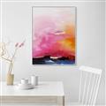 Picture of Abstract  Glow I _GroupedProduct_Rectangle_Portrait_Canvas_Framed_