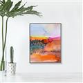 Picture of Abstract  Glow III _GroupedProduct_Rectangle_Portrait_Canvas_Framed_