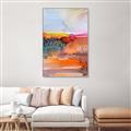 Picture of Abstract  Glow III _GroupedProduct_Rectangle_Portrait_Canvas_Framed_