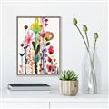 Picture of Eclectic Floral Canvas I _GroupedProduct_Rectangle_Portrait_Canvas_Framed_