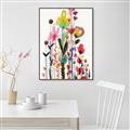 Picture of Eclectic Floral Canvas I _GroupedProduct_Rectangle_Portrait_Canvas_Framed_