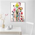 Picture of Eclectic Floral Canvas I _GroupedProduct_Rectangle_Portrait_Canvas_Framed_