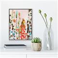 Picture of Eclectic Floral Canvas II _GroupedProduct_Rectangle_Portrait_Canvas_Framed_