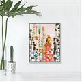 Picture of Eclectic Floral Canvas II _GroupedProduct_Rectangle_Portrait_Canvas_Framed_