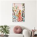 Picture of Eclectic Floral Canvas II _GroupedProduct_Rectangle_Portrait_Canvas_Framed_