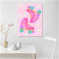 Picture of Pink Roller Skates _GroupedProduct_Rectangle_Portrait_Unframed_Print_Only_