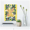 Picture of La Vie Est Belle Foliage _GroupedProduct_Rectangle_Portrait_Unframed_Print_Only_