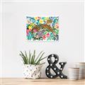 Picture of Vibrant Fusion Jaguar _GroupedProduct_Rectangle_Landscape_Unframed_Print_Only_