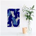Picture of Constellation of Blue Strokes _GroupedProduct_Rectangle_Portrait_Unframed_Print_Only_