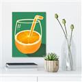 Picture of Orange Juice Poition _GroupedProduct_Rectangle_Portrait_Unframed_Print_Only_