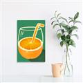 Picture of Orange Juice Poition _GroupedProduct_Rectangle_Portrait_Unframed_Print_Only_