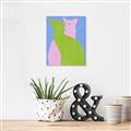 Picture of Optical Cat Duo _GroupedProduct_Rectangle_Portrait_Unframed_Print_Only_