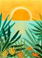 Picture of Summer Daze Vista II _GroupedProduct_Rectangle_Portrait_Unframed_Print_Only_