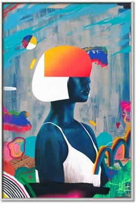 Picture of Luminous Blue Girl