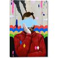 Picture of Graffiti Sadness _GroupedProduct_Rectangle_Portrait_Canvas_