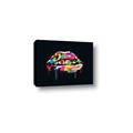 Picture of Graffiti Glow Lips _GroupedProduct_Rectangle_Landscape_Canvas_