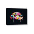 Picture of Graffiti Glow Lips _GroupedProduct_Rectangle_Landscape_Canvas_