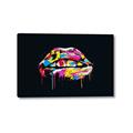 Picture of Graffiti Glow Lips _GroupedProduct_Rectangle_Landscape_Canvas_
