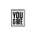 Picture of You and Me _GroupedProduct_Rectangle_Portrait_Canvas_Framed_