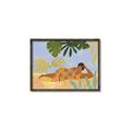 Picture of Lazyday Lady _GroupedProduct_Rectangle_Landscape_Canvas_Framed_