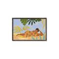 Picture of Lazyday Lady _GroupedProduct_Rectangle_Landscape_Canvas_Framed_
