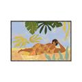 Picture of Lazyday Lady _GroupedProduct_Rectangle_Landscape_Canvas_Framed_