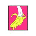Picture of Yellow Banana _GroupedProduct_Rectangle_Portrait_Canvas_Framed_