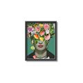 Picture of Floral Frida Everyday _GroupedProduct_Rectangle_Portrait_Canvas_Framed_