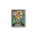 Picture of Floral Frida Everyday _GroupedProduct_Rectangle_Portrait_Canvas_Framed_