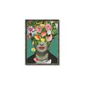 Picture of Floral Frida Everyday _GroupedProduct_Rectangle_Portrait_Canvas_Framed_