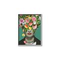 Picture of Floral Frida Everyday _GroupedProduct_Rectangle_Portrait_Canvas_Framed_
