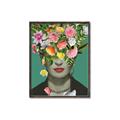 Picture of Floral Frida Everyday _GroupedProduct_Rectangle_Portrait_Canvas_Framed_
