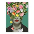 Picture of Floral Frida Everyday _GroupedProduct_Rectangle_Portrait_Canvas_Framed_
