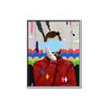 Picture of Graffiti Sadness _GroupedProduct_Rectangle_Portrait_Canvas_Framed_