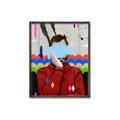 Picture of Graffiti Sadness _GroupedProduct_Rectangle_Portrait_Canvas_Framed_