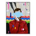 Picture of Graffiti Sadness _GroupedProduct_Rectangle_Portrait_Canvas_Framed_