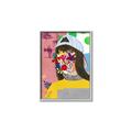 Picture of Abstracted Neon Expressions _GroupedProduct_Rectangle_Portrait_Canvas_Framed_