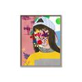 Picture of Abstracted Neon Expressions _GroupedProduct_Rectangle_Portrait_Canvas_Framed_