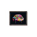 Picture of Graffiti Glow Lips _GroupedProduct_Rectangle_Landscape_Canvas_Framed_