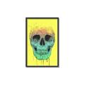 Picture of Street Art Skull _GroupedProduct_Rectangle_Portrait_Canvas_Framed_