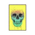 Picture of Street Art Skull _GroupedProduct_Rectangle_Portrait_Canvas_Framed_