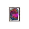 Picture of Neon Infusion Planet _GroupedProduct_Rectangle_Portrait_Canvas_Framed_