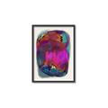 Picture of Neon Infusion Planet _GroupedProduct_Rectangle_Portrait_Canvas_Framed_