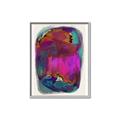 Picture of Neon Infusion Planet _GroupedProduct_Rectangle_Portrait_Canvas_Framed_