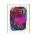 Picture of Neon Infusion Planet _GroupedProduct_Rectangle_Portrait_Canvas_Framed_