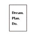 Picture of Dream Plan Do _GroupedProduct_Rectangle_Portrait_Canvas_Framed_