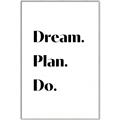 Picture of Dream Plan Do _GroupedProduct_Rectangle_Portrait_Canvas_Framed_