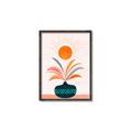 Picture of Petals and Solar Bloom _GroupedProduct_Rectangle_Portrait_Canvas_Framed_