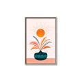 Picture of Petals and Solar Bloom _GroupedProduct_Rectangle_Portrait_Canvas_Framed_