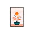 Picture of Petals and Solar Bloom _GroupedProduct_Rectangle_Portrait_Canvas_Framed_
